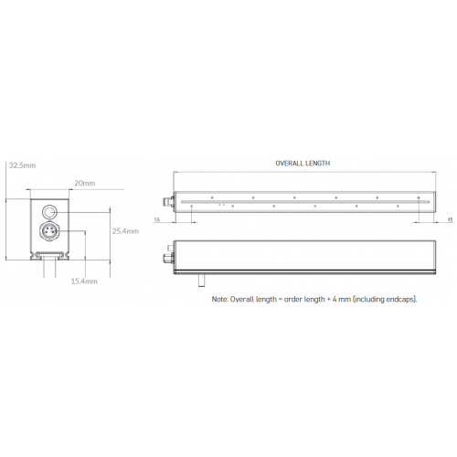 Ionizačná lišta Fraser Anti-Static 3014, Dĺžka 650mm